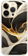 iSaprio Black and Gold pro iPhone 14 Pro - Phone Cover