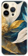 iSaprio Gold Petals pro iPhone 14 Pro - Phone Cover