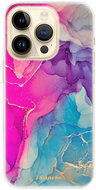 iSaprio Purple Ink for iPhone 14 Pro - Phone Cover