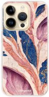 iSaprio Purple Leaves pro iPhone 14 Pro - Phone Cover