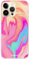 iSaprio Orange Liquid pre iPhone 14 Pro Max - Kryt na mobil