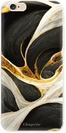 iSaprio Black and Gold pro iPhone 6 - Phone Cover