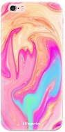 iSaprio Orange Liquid na iPhone 6 Plus - Kryt na mobil