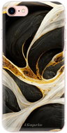 iSaprio Black and Gold pro iPhone 7 / 8 - Phone Cover