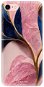 iSaprio Pink Blue Leaves pro iPhone 7 / 8 - Phone Cover