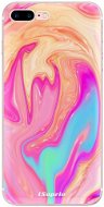 iSaprio Orange Liquid pro iPhone 7 Plus / 8 Plus - Phone Cover