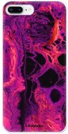 iSaprio Abstract Dark 01 pro iPhone 8 Plus - Phone Cover