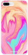 iSaprio Orange Liquid pro iPhone 8 Plus - Phone Cover