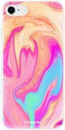 iSaprio Orange Liquid pre iPhone SE 2020 - Kryt na mobil