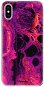 iSaprio Abstract Dark 01 pro iPhone X - Phone Cover