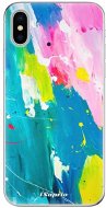 iSaprio Abstract Paint 04 pro iPhone X - Phone Cover