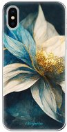 iSaprio Blue Petals pre iPhone X - Kryt na mobil