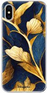iSaprio Gold Leaves pro iPhone X - Phone Cover