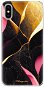 iSaprio Gold Pink Marble pro iPhone X - Phone Cover