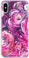 iSaprio Pink Bouquet pro iPhone X - Phone Cover