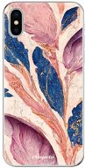 iSaprio Purple Leaves pro iPhone X - Phone Cover