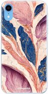 iSaprio Purple Leaves pro iPhone Xr - Phone Cover