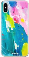iSaprio Abstract Paint 04 pro iPhone XS - Phone Cover