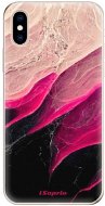 iSaprio Black and Pink pro iPhone XS - Phone Cover