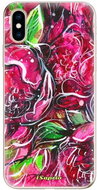 iSaprio Burgundy for iPhone XS - Phone Cover
