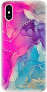 iSaprio Purple Ink pro iPhone XS - Phone Cover