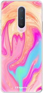 iSaprio Orange Liquid pro OnePlus 8 - Phone Cover