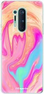 iSaprio Orange Liquid pre OnePlus 8 Pro - Kryt na mobil