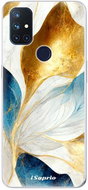 iSaprio Blue Leaves pro OnePlus Nord N10 5G - Phone Cover