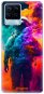 Phone Cover iSaprio Astronaut in Colors pro Realme 8 / 8 Pro - Kryt na mobil