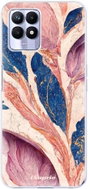 iSaprio Purple Leaves pro Realme 8i - Phone Cover