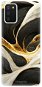 Phone Cover iSaprio Black and Gold pro Samsung Galaxy A02s - Kryt na mobil