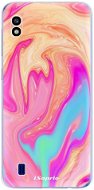 iSaprio Orange Liquid pro Samsung Galaxy A10 - Phone Cover