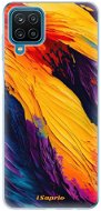 iSaprio Orange Paint pro Samsung Galaxy A12 - Phone Cover