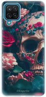 iSaprio Skull in Roses pro Samsung Galaxy A12 - Phone Cover
