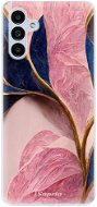 iSaprio Pink Blue Leaves pre Samsung Galaxy A13 5G - Kryt na mobil