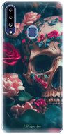 Phone Cover iSaprio Skull in Roses pro Samsung Galaxy A20s - Kryt na mobil