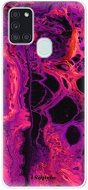 iSaprio Abstract Dark 01 pro Samsung Galaxy A21s - Phone Cover