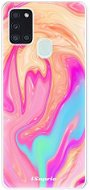 iSaprio Orange Liquid pro Samsung Galaxy A21s - Phone Cover