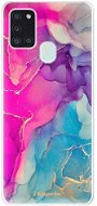 iSaprio Purple Ink pre Samsung Galaxy A21s - Kryt na mobil