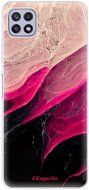 iSaprio Black and Pink pro Samsung Galaxy A22 5G - Phone Cover