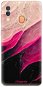 Phone Cover iSaprio Black and Pink pro Samsung Galaxy A40 - Kryt na mobil