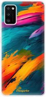 iSaprio Blue Paint pro Samsung Galaxy A41 - Phone Cover