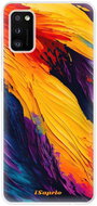 iSaprio Orange Paint for Samsung Galaxy A41 - Phone Cover