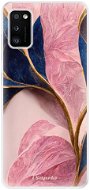 iSaprio Pink Blue Leaves pro Samsung Galaxy A41 - Phone Cover