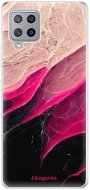 Phone Cover iSaprio Black and Pink pro Samsung Galaxy A42 - Kryt na mobil