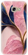 iSaprio Pink Blue Leaves pro Samsung Galaxy A5 (2017) - Phone Cover