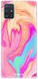 iSaprio Orange Liquid pro Samsung Galaxy A51 - Phone Cover