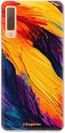 Phone Cover iSaprio Orange Paint pro Samsung Galaxy A7 (2018) - Kryt na mobil