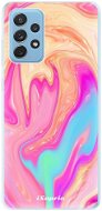 iSaprio Orange Liquid pro Samsung Galaxy A72 - Phone Cover
