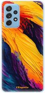 iSaprio Orange Paint pro Samsung Galaxy A72 - Phone Cover